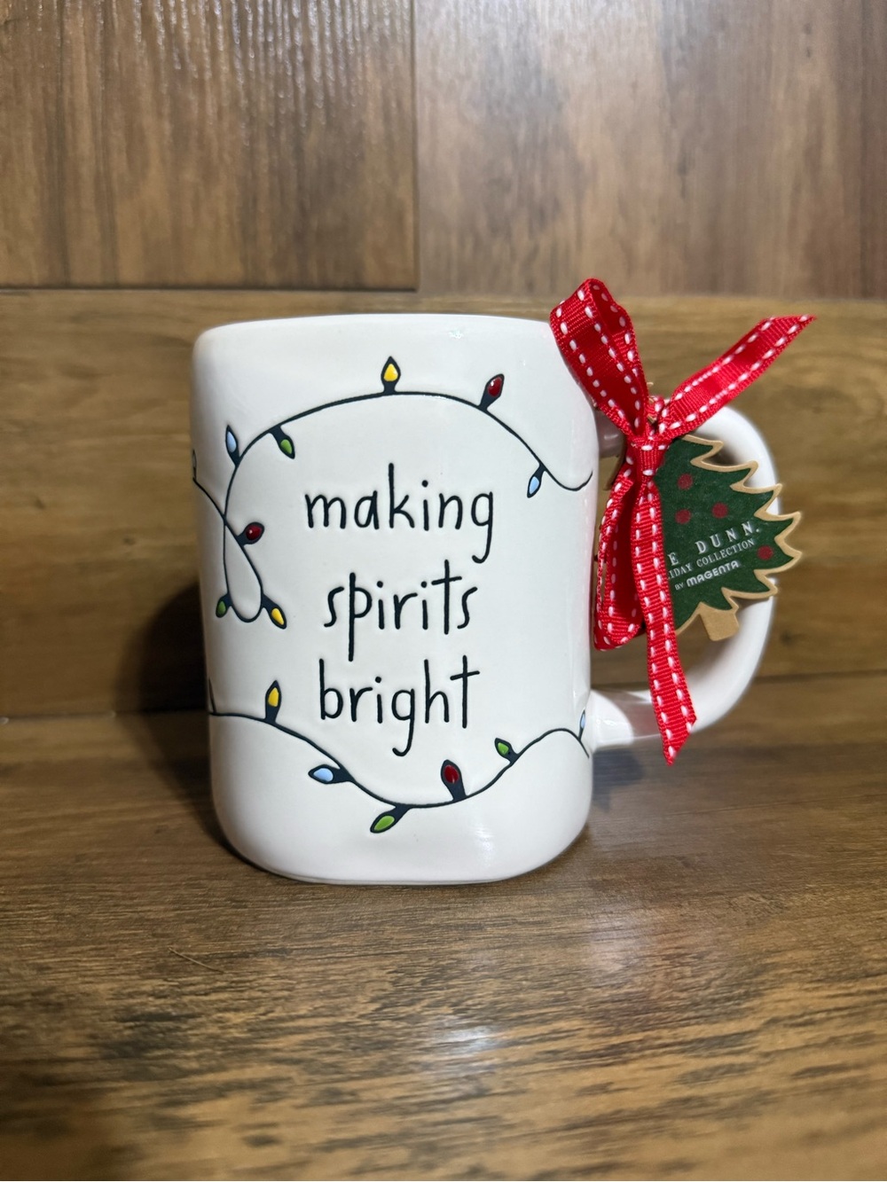 Rae Dunn ‘making spirits bright' Mug